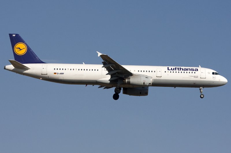 Lufthansa, D-AIRF, Airbus, A321-321, 21.03.2009, FRA, Frankfurt, Germany 

