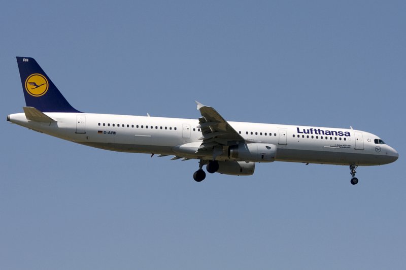 Lufthansa, D-AIRH, Airbus, A321-131, 23.05.2009, FRA, Frankfurt, Germany 

