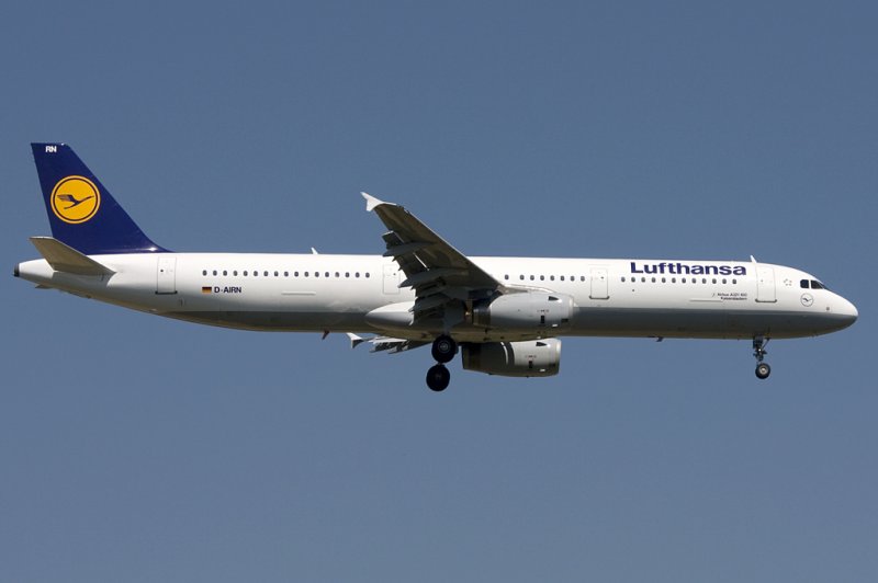 Lufthansa, D-AIRN, Airbus, A321-131, 23.05.2009, FRA, Frankfurt, Germany 

