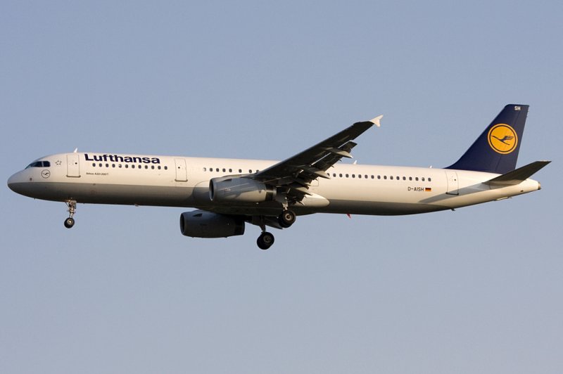Lufthansa, D-AISH, Airbus, A321-231, 21.04.2009, FRA, Frankfurt, Germany 

