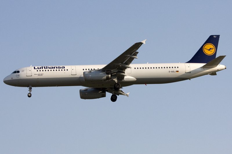Lufthansa, D-AISJ, Airbus, A321-131, 21.04.2009, FRA, Frankfurt, Germany 

