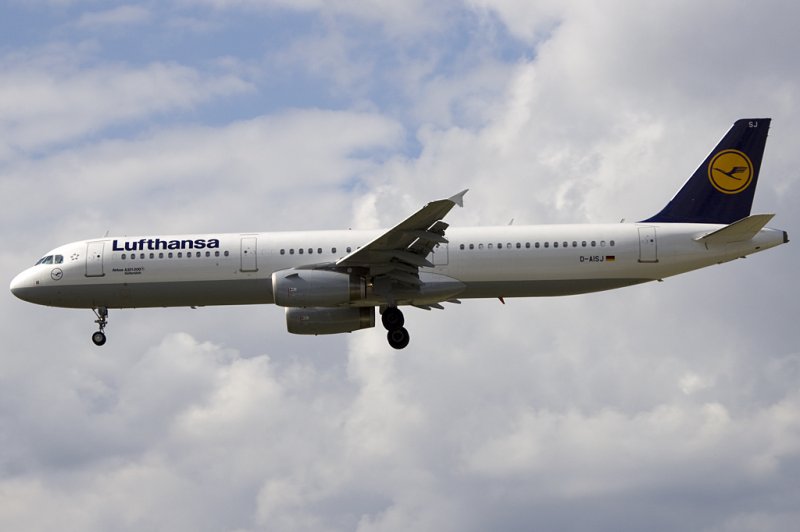 Lufthansa, D-AISJ, Airbus, A321-231, 20.07.2009, FRA, Frankfurt, Germany 

