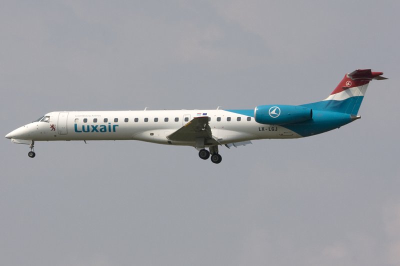 Luxair, LX-LGJ, Embraer, ERJ-145, 01.05.2009, FRA, Frankfurt, Germany 

