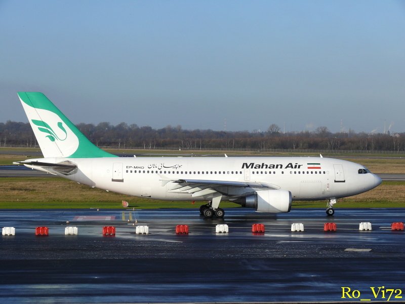 Mahan Air; EP-MHO. Flughafen Dsseldorf. 07.12.2008.