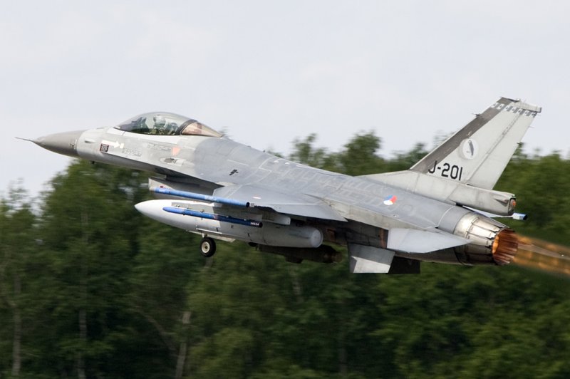 Netherlands - Air Force, J-201, General Dynamics, F16AM Fighting Falcon, 20.05.2009, EBFS, Florennes, Belgium 

