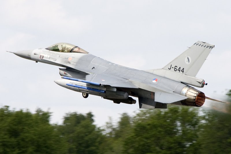 Netherlands - Air Force, J-644, General Dynamics, F16AM Fighting Falcon, 20.05.2009, EBFS, Florennes, Belgium 