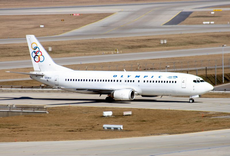 Olympic Airlines B 737-430 SX-BKX am 10.03.2008 auf dem Flughafen Mnchen