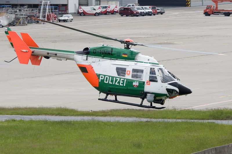 Polizei, D-HNWL, Eurocopter, BK-117, 18.05.2009, DUS, Dsseldorf, Germany 

