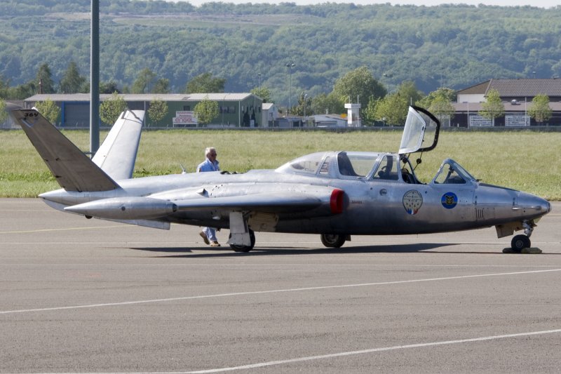 Private, F-GPCJ, Fouga, CM-170R Magister, 01.05.2007, SCN,
Saarbrcken, Germany