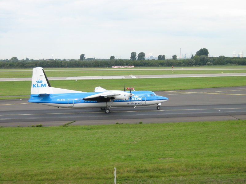 Propellerflugzeug von KLM