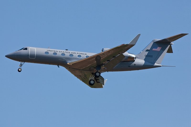 Landung /Gulfstream/ETAR/Ramstein.  