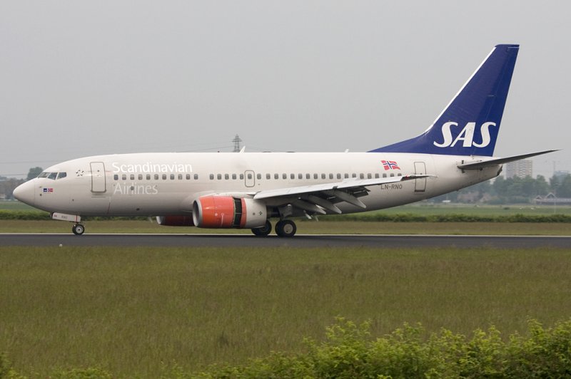 SAS, LN-RNO, Boeing, B737-783, 21.05.2009, AMS, Amsterdam, Netherlands 

 