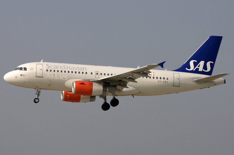 SAS, OY-KBT, Airbus, A319-131, 13.04.2009, ZRH, Zrich, Switzerland
