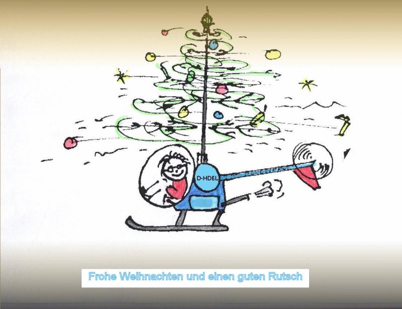Schne Weihnachtstage und einen guten Rutsch ins Neue Jahr - Rolf