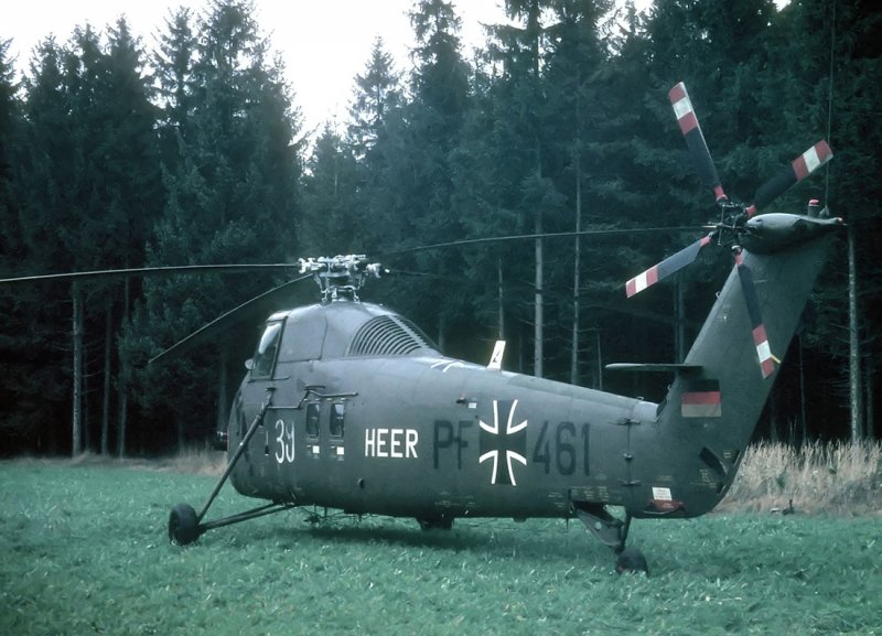 H 34 G-III, PF+461 vom HFlgBtl 6, am 25.10.1963 in