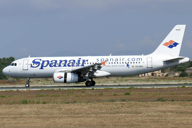Spainair 320 EC-HXA  30.04.2008 Palma de Mallorca