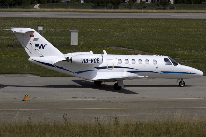 Speedwings, HB-VOE, Cessna, 525A Citation, 19.07.2009, GVA, Geneve, Switzerland 

