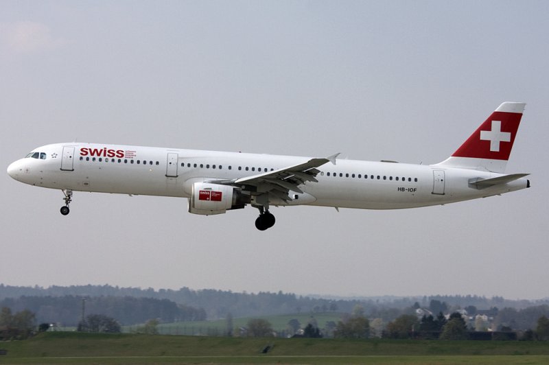 Swiss, HB-IOF, Airbus, A321-111, 13.04.2009, ZRH, Zrich, Switzerland 

