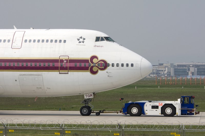 Thai Airways, HS-TGM, Boeing, B747-4D7, 01.05.2009, FRA, Frankfurt, Germany 


