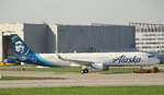Alaska Airlines, D-AVXY, Reg.N828VA, MSN 8246, Airbus A 321-253N(SL), 19.04.2018, XFW-EDHI, Hamburg-Finkenwerder, Germany 