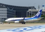 All Nippon Airways (ANA), JA03AN, Boeing 737-800, Osaka-Kansai Airport (KIX), 20.5.2016