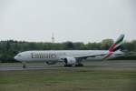 B777-300ER der Fly Emirates auf dem Weg nach Dubai