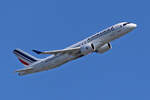 Air France, F-HZUS, Airbus A220-371, msn: 55200,  Chinon , 07.Juli 2023, LHR London Heathrow, United Kingdom.