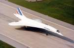 Aerospitale-BAC Concorde 101, F-BVFB, aus dem Jahre 1986,  mte irgendwo in Frankreich sein.