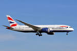 British Airways, G-ZBJG, Boeing 787-8, msn: 38614/187, 14.November 2020, ZRH Zürich, Switzerland.