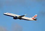 British Airways, ERJ-190-100LR, G-LCAE, BER, 26.11.2023