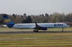Condor, D-ABOM, (c/n 29022),Boeing 757-330 (WL), 06.02.2015, HAM-EDDH, Hamburg, Germany 