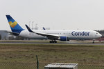 Condor, D-ABUE, Boeing, B767-330-ER, 02.04.2016, FRA, Frankfurt, Germany 