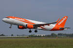 easyJet, G-EZOU, Airbus A320-214, msn: 6754, 18.Mai 2023, AMS Amsterdam, Netherlands.