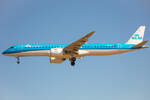 KLM Cityhopper, PH-NXJ, Embraer, ERJ-195 E2, 24.06.2023, BRU, Brüssel, Belgien