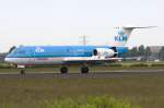 KLM Cityhopper, PH-KZK, Fokker, F-70, 21.05.2009, AMS, Amsterdam, Netherlands     