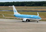 KLM, Boeing B 737-7K2, PH-BGX, TXL, 05.07.2020
