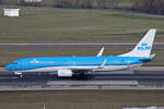 KLM Royal Dutch Airlines, PH-BXB, Boeing B737-8K2, msn: 29132/261,  Falcon / Valk , 16.Januar 2024, ZRH Zürich, Switzerland.