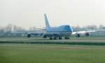 Boeing 747-400M Combi der KLM in Amsterdam
