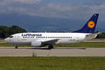 Lufthansa, D-ABIL, Boeing B737-530, msn: 24824/2006,  Memmingen , 02.September 2007, GVA Genève, Switzerland.