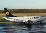 Lufthansa, D-ABIA, Boeing 737-500 (Greifswald), 2009.11.14, DUS, Dsseldorf, Germany