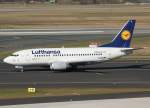 Lufthansa, D-ABII, Boeing 737-500 (Lrrach), 2010.03.03, DUS, Dsseldorf, Germany