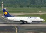 Lufthansa, D-ABIB, Boeing 737-500  Esslingen  (lufthansa.com), 29.04.2011, DUS-EDDL, Dsseldorf, Germany     
