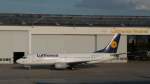 Lufthansa D-ABEO, Boeing 737-330, in Dsseldorf (6.8.10)