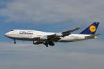B 747-400  Thringen  D-ABTF Lufthansa appr.