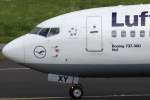 Lufthansa, D-ABXY  Hof , Boeing, 737-300 (Bug/Nose), 11.08.2012, DUS-EDDL, Dsseldorf, Germany 