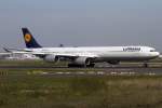 Lufthansa, D-AIHD, Airbus, A340-642, 28.09.2013, FRA, Frankfurt, Germany         