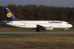 Lufthansa, D-ABEB, Boeing, B737-330, 05.03.2014, FRA, Frankfurt, Germany          