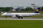 D-AIDD Lufthansa Airbus A321-231  Wilhelmshaven  in München gelandet am 12.05.2015