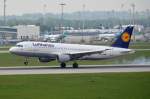 D-AIPH Lufthansa Airbus A320-211  Münster  gelandet am 13.05.2015 in München