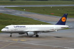 Lufthansa, D-AIPB, Airbus A320-200, CGN/EDDK, Köln-Bonn. Rollt zum Gate nach Flug von Hamburg nach Köln-Bonn. 02.06.2016
